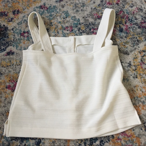 J crew NWT! | Textured button-front tank cream - Picture 5 of 7